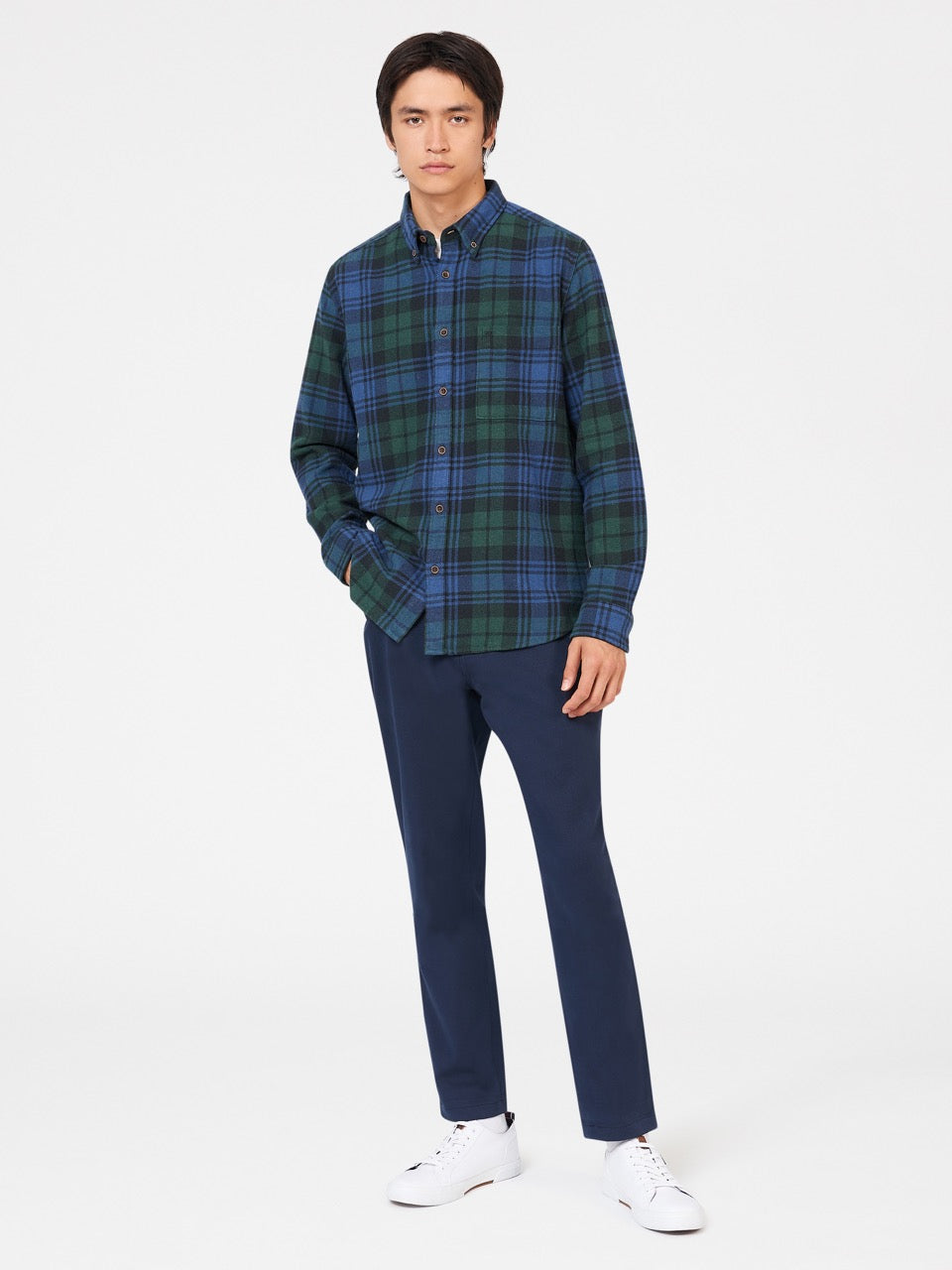 Chemises Ben Sherman Signature Tartan Check Vert | MSJ-93907774